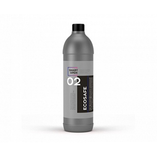 02 ECOSAFE 1л Первичный бесконтактный состав без фосфата и растворителей Smart Open - 1