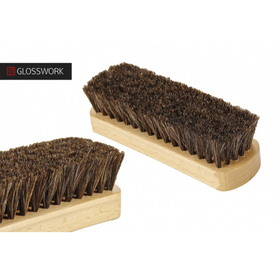 Щетка для кожи с натуральным ворсом Glosswork - 1