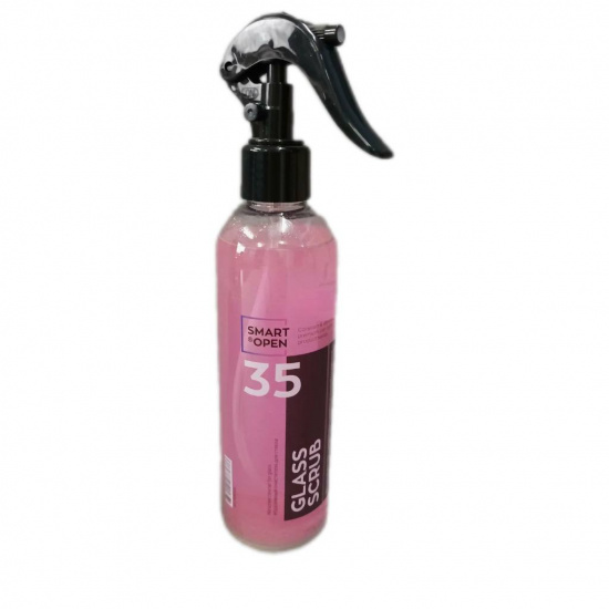 Smart Open 35 GLASS SCRUB 250мл Абразивный очиститель для стекла - 1