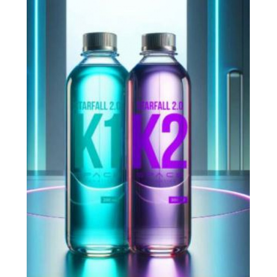 Space Cosmetics Starfall 2.0 Двухкомпонентное нанопокрытие для стекол 200+200мл - 1